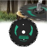 Lame de trononneuse, lame de dsherbage de 22, 9 cm, lame de scie circulaire  20 dents ? pour l'lagage ...