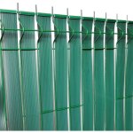 Lamelle d'occultation rouleau pvc 60 ml recoupable pour panneaux rigides ou grillage couleur vert