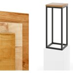 Lamo manufaktur 50 cm support plantes pi�d�stal pour plantes porte - plantes interieur cadre noir plateau ...