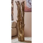 Lampadaire branche naturelle 150 cm. 35p x 150 cm