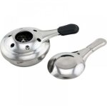 Lampe � alcool, lampe � alcool pour fondue chinoise, lampe � alcool gel, acier inoxydable, 15, 5 x 9, ...