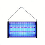 Lampe anti moustique, uv lampe mouche attrape, tueur d'insectes �lectrique anti insectes port�e 120m� ...