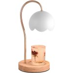 Lampe chauffante pour bougies, lanterne chauffante sans flamme � intensit� variable pour faire fondre ...