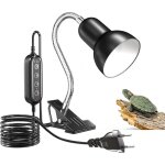 Lampe chauffante tortue, (jusqu' 100w) e27 lampe chauffante terrarium avec temporisation et contrle ...