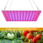 Lampe de culture spectre complet led grow light panneau 81 leds lampe de plante uv et ir lampes horticoles ...