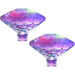 Lampe flottante piscine couleur, lumi�re de bain disco, lumi�re led submersible ip67, lumi�re sous - ...