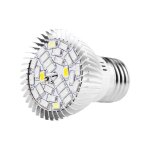 Lampe frontale e27 pour plantes, clairage spectre complet pour succulentes en pots