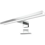 Lampe frontale led � clip en aluminium, longue, �tanche, antibu�e, pour salle de bain, toilettes, coiffeuse, ...