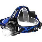 Lampe frontale led puissante rechargeable torche frontale lampe phare orientable 3 mo - ulisem