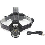 Lampe frontale led xhp50, ampoule type c rechargeable, t�lescopique, zoom, �clairage puissant pour le ...