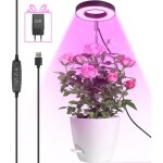 Lampe horticole led rotative � 180�, � spectre complet, pour plantes d'int�rieur, avec minuterie 3 / ...