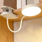 Lampe de lecture 20 led, liseuse clip rechargeable, 4000mah, protection des yeux, gradation en continu ... Lampe de lecture 20 led, liseuse clip rechargeable, 4000mah, protection des yeux, gradation en continu ...