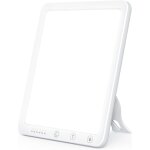 Lampe de luminoth�rapie du jour 10 000 lux - avec couleurs de lumi�re, luminosit�s et r�glages de minuterie ...