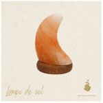 Lampe - lampe lune artisanale - sel de l?himalaya - 1kg - int�rieur - design contemporain