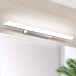 Lampe miroir led 40cm, applique salle de bain 700lm 8w 6000k lampe miroir pour salle de bain miroir led ...