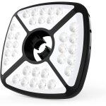 Lampe pour parasol rechargeable, 32 led lumi�re de parasol avec 2 modes de luminosit�, pince �lastique ...