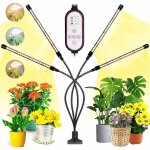 Lampe pour plantes, 2020 nouvelle 80 leds 4 heads lampe de croissance, chronométrage auto - on / off ... Lampe pour plantes, 2020 nouvelle 80 leds 4 heads lampe de croissance, chronométrage auto - on / off ...