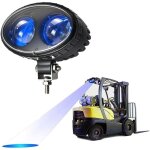 Lampe de scurit led 8 w pour chariot lvateur - lumire bleue - lampe d'avertissement pour fourche, ...