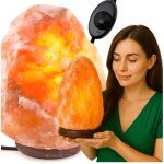 Lampe de sel purificatrice d'air ioniseur naturel, sel de l'himalaya, 7 - 9 kg
