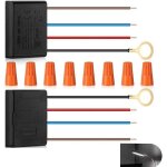 Lampe de table interrupteur tactile variateur, lot de 2 variateurs tactiles  3 voies pour lampe de bureau, ...