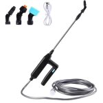Lance d'arrosage avec 3 buses r�glables, lance de pulv�risation t�lescopique, pulv�risateur de jardin ...