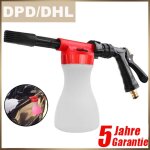 Lifcausal - lance à mousse 900 ml, canon à mousse, pistolet à mousse pour neige, nettoyage et lavage Lifcausal - lance à mousse 900 ml, canon à mousse, pistolet à mousse pour neige, nettoyage et lavage