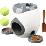 Lanceur automatique de balles pour chien, avec 2 balles de tennis pour le dressage canin, distributeur ...