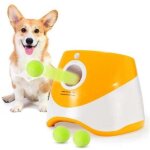 Lanceur de balles automatique pour chien, lanceur de balles de tennis pour animaux de compagnie, jouets ... Lanceur de balles automatique pour chien, lanceur de balles de tennis pour animaux de compagnie, jouets ...