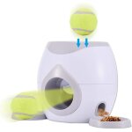 Lanceur de tennis automatique, distributeur de balles pour animaux de compagnie, jouets interactifs pour ...