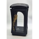 Lanterne de chapelle antique noire new - 25 / rose - pln / 1 pice