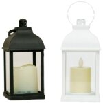 Lanterne de jardin d�corative, lustre de style rustique de 20 cm de haut pour f�tes de jardin int�rieures ...