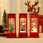 Lanternes led de nol, bonhommes de neige, pre nol, veilleuses pour sapin de nol, petites dcorations ...