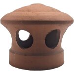Lanterne rouge chapeau ventilation tuile douille passage d 125 mm