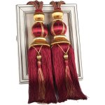 Lanterne simple suspendue boule glands rideaux boucle �lingue reliure lanterne embrasses boucle tress�e ...