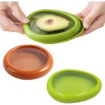 2 pices conteneurs de conservation des aliments pour avocat tomate, botes de rangement rutilisables ...