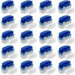 Lot de 20 connecteurs de c�bles, 314 connecteurs de c�bles remplis de gel, bornes en r�sine, �tanches ...