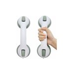 2x poign�es de douche � ventouse - enplastique - sans pergage - poign�e debaignoire murale, barres d'appui ...