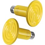 Ampoule chauffante en cramique pour reptiles, sans lumire, chauffage pour terrarium, amphibien, serpent, ...