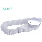 Bonde de douche 90 mm, extra plat, trou de vidange pour bac de douche, siphon avec systme anti - odeurs, ...