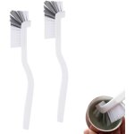 Brosse vaisselle - 2 pcs brosses de nettoyage de bouteilles polyvalentes, bouteille brosse, caf tasses ...