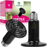 Chauffage céramique lampe, 50w 2 packs ampoules pour reptiles, chauffage céramique pour amphibiens, couveuse ... Chauffage céramique lampe, 50w 2 packs ampoules pour reptiles, chauffage céramique pour amphibiens, couveuse ...