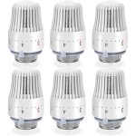 Robinet thermostatique radiateur: 6 pices tte thermostatique radiateur, thermostat radiateur, thermostat ...