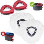 Ttes de balai  essorage de rechange, tte de balai  essorage facile pour systme  1 rservoir ocedar ...