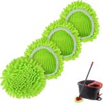 Tte de rechange pour balai rotatif ocedar easywring : systme  1 rservoir, recharges de tte de balai ...