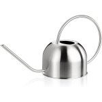 Largeight - 1, 5 l arrosoir en acier inoxydable long bec verseur pour plantes bureau jardin l'intrieur ...