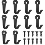 Largeight - jamais utilis�]10 pi�ces crochet mural, patere murale, crochet mural a visser, crochets muraux ...