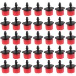 Largeight - 100 goutteur irrigation r�glable6, 35 mm + tee joint de tuyau syst�me d'arrosage automatique ...