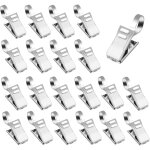 Largeight - 120 pices pince rideaux, pince pour rideaux, pinces  rideaux en acier inoxydable, pince ...