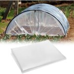 Largeight - 2 x 10 m bache plastique serre, film polythylne impermable, extra pais bache plastique, ...