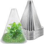 Largeight - jamais utilis�]20 pi�ces cloches pour plantes de jardin, 22cm x 19cm couvercle de cloche ...